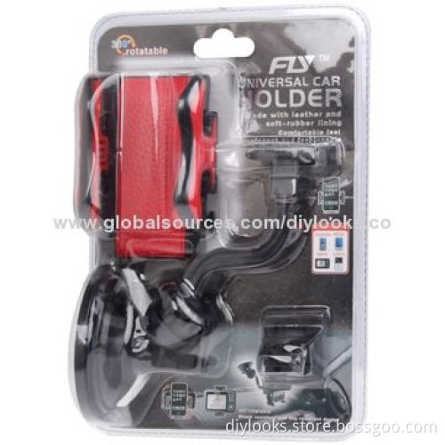 Luxury Leather Skin Dual-use Universal Car Mount